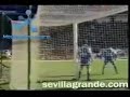 Davor Suker wonderful goal from corner Sevilla FC