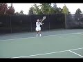 Tennis Half Volley Footwork