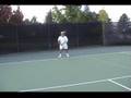 Tennis Half Volley Footwork