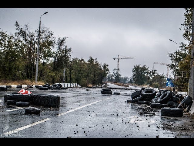 Донецк. Окраины. Путиловский мост. Октябрьский. 16.10.2020