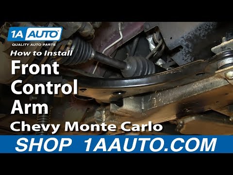 How To Install Replace Front Control Arm 2000-07 Chevy Monte Carlo