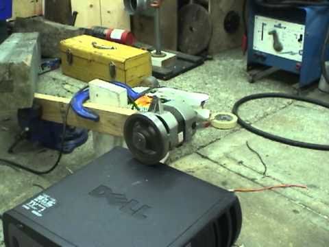 Treadmill motor setup and AC vs DC motor operation