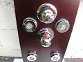 x9036 teak wood shower panel