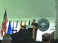 Convocation 2008: Senior Kat Maund addresses the first year
