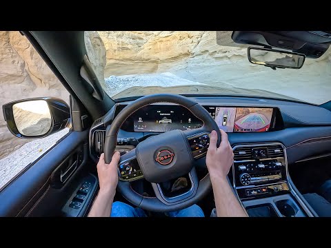 2025 Nissan Armada PRO-4X - POV Off-road Drive (Binaural Audio)