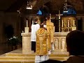The Chanting of the Pater Noster in the Crypt Church