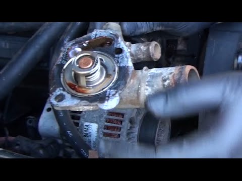 Thermostat Replacement. Overheating fix  jeep TJ