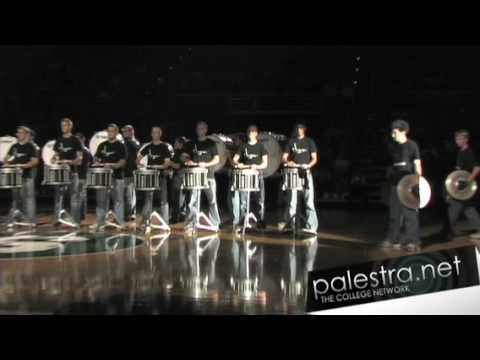 Palestra.net - The Michigan State University Drumline was featured several times at MSU's Midnight Madness. The video was shot by palestra.net.