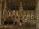 tour of winchester cathedral summer 2008. music - ecce sacerdos magnos, cbso choir.