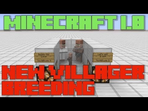 how to breed a villager in minecraft