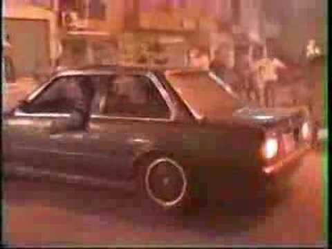 Libya Arab Guys are Drift 7 BMW in Benghazi City 2006 _cars