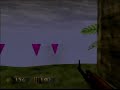 turok: dinosaur hunter is a fps released for the n64 in 1997, which later had a pc release in about the same year as the n64 version. as the first turok, named tal'set, you must stop the evil campaigner from using the power of the chronoscepter to rule the lost land, and also the entire universe. this game was made by iguana entertainment, one of the few good companies working for acclaim at that time. the game is played on hard difficulty ,and the chronoscepter pieces will be collected as ...