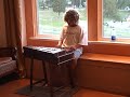 Spencer Patton plays the marimba