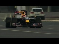 HD Video - Red Bull F1 car on the streets of Dubai