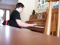 self-taught 13 year old pianist calvin performs his own composition.

the writing of the song inspired mainly by: cripple clarence lofton, roosevelt sykes, memphis slim.