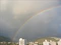 Hawaii rainbow time lapse