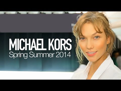 MICHAEL KORS Spring 2014 Backstage ft Katie Holmes | MODTV