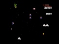gameplay of the nes port of galaga.