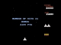 gameplay of the nes port of galaga.