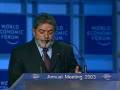 Davos Annual Meeting 2003 - Luiz Inacio Lula da Silva