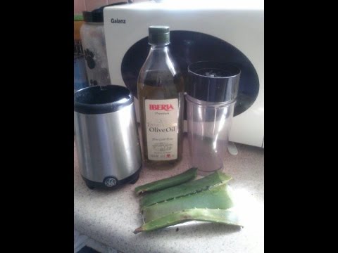 how to make a aloe vera oil