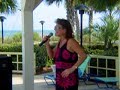 Terri Gore, the Original Carolina Girl performing a song from her Awarding Winning CBMA Solo CD of the Year, at the Plantation Hotel & Resort from the Summer of 2004!