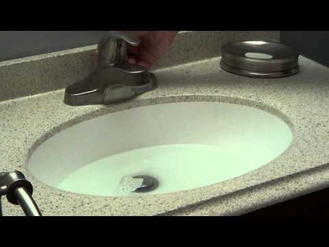 how to unclog slow draining bathroom sink