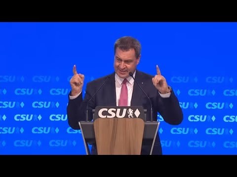 Söder teilt gegen AfD aus: Der Feind steht rechts