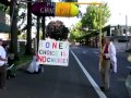 MindFreedom marching in Eugene Celebration parade