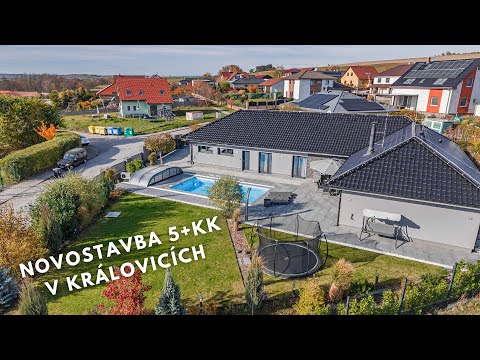 Video Novostavba rodinného domu 5+kk v Královicích