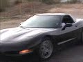 corvette burnout and donuts
