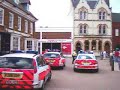 Harborough Security Alert, Tesco And Three Police  Cars