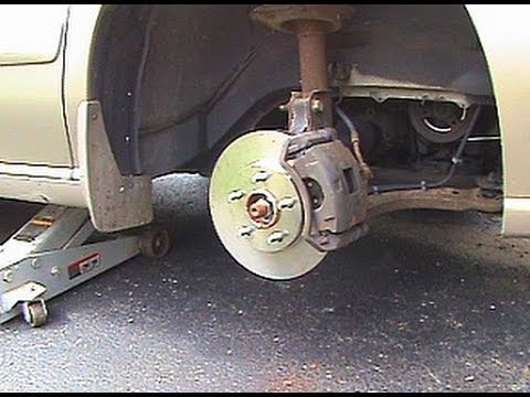 Installing New Brake Pads & Rotors on 2001 Olds Silhouette