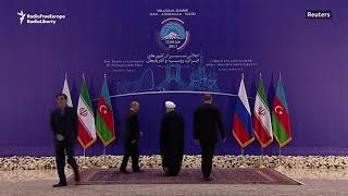 Presidents of Iran, Russia, and Azerbaijan