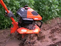 ??? ????? ????KUBOTA Midy old rotary tiller TM21 run ??? ????? ????KUBOTA Midy old rotary tiller TM21 run