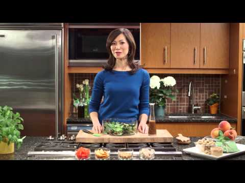 Dress Up Your Greens: Peanut Basil Vinaigrette Dress Up Your Greens: Peanut Basil Vinaigrette