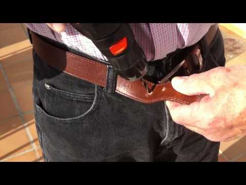 how to hole a belt