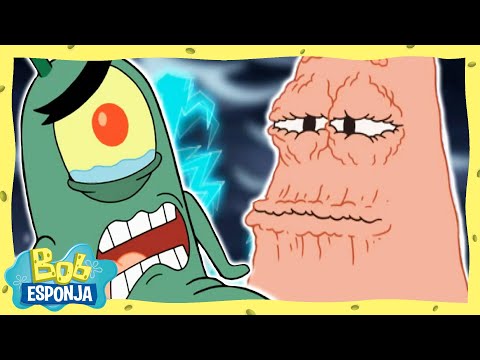 Os momentos mais assustadores! | Parte 1 | Bob Esponja em Português