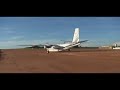 Aeroporto de Garça/SP - Decolagem de turbo hélice Aeroporto de Garça/SP - Decolagem de turbo hélice