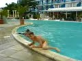 Tervel maakt salto in zwembad Sopharma, Pomorie Tervel maakt salto in zwembad Sopharma, Pomorie