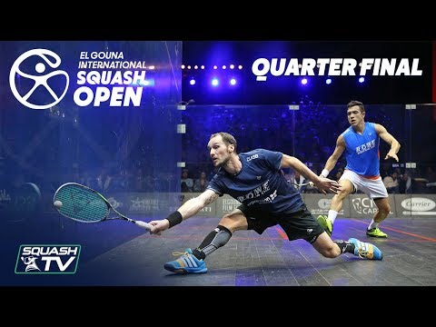 Squash: El Gouna International 2018 - Men's QF Roundup [Pt 2]