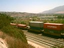 BNSF and Ferromex power a stacktrain