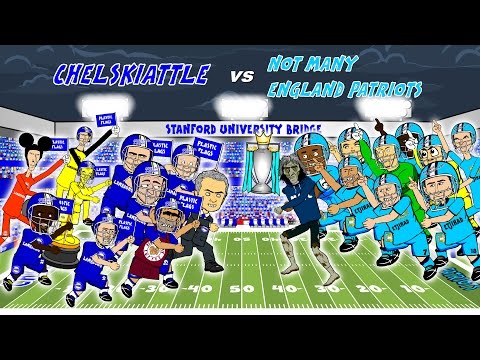 CHELSEA vs MAN CITY SUPERBOWL 2015! 442oons Football Cartoon