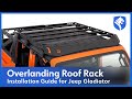 video thumbnail: Roof Cargo Carrier Storage Rack Fits 2020-2024 Jeep Gladiator JT | Color Inserts | TG-RR1J33448-yRHtkv5ZQs0