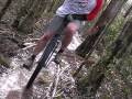Unicycling video - KH29 Mountain Unicycling, Woodend MTB Singletrack, Wombat Forest
