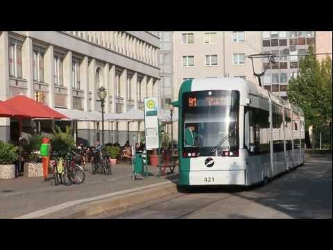 Straenbahn Potsdam // Mitfahrt in der neuen Variobah ...