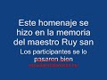 ucnm  homenaje a ruy san  escuela escalona san