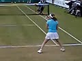 Novotna challenges Umpire at Liverpool International Tennis Tournament - 15/6/08