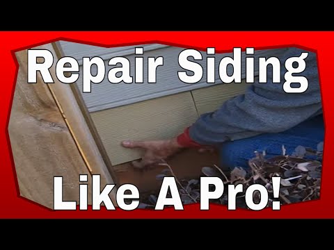 how to patch hardie board siding