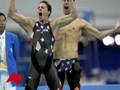 Olympics '08: Cullen Jones on Swimming Victory